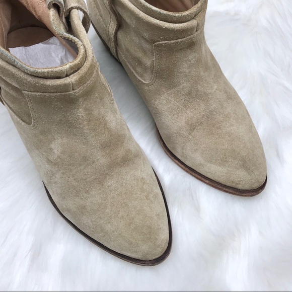 JOIE Ajax Suede Ankle Booties - Picture 5 of 8